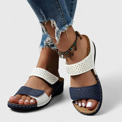 Astrid | Luxury Two-Strap Orthopedic Sandals