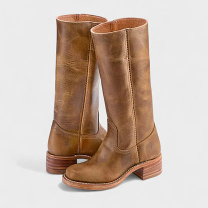 Astrid | Tall Black Orthopedic Boots