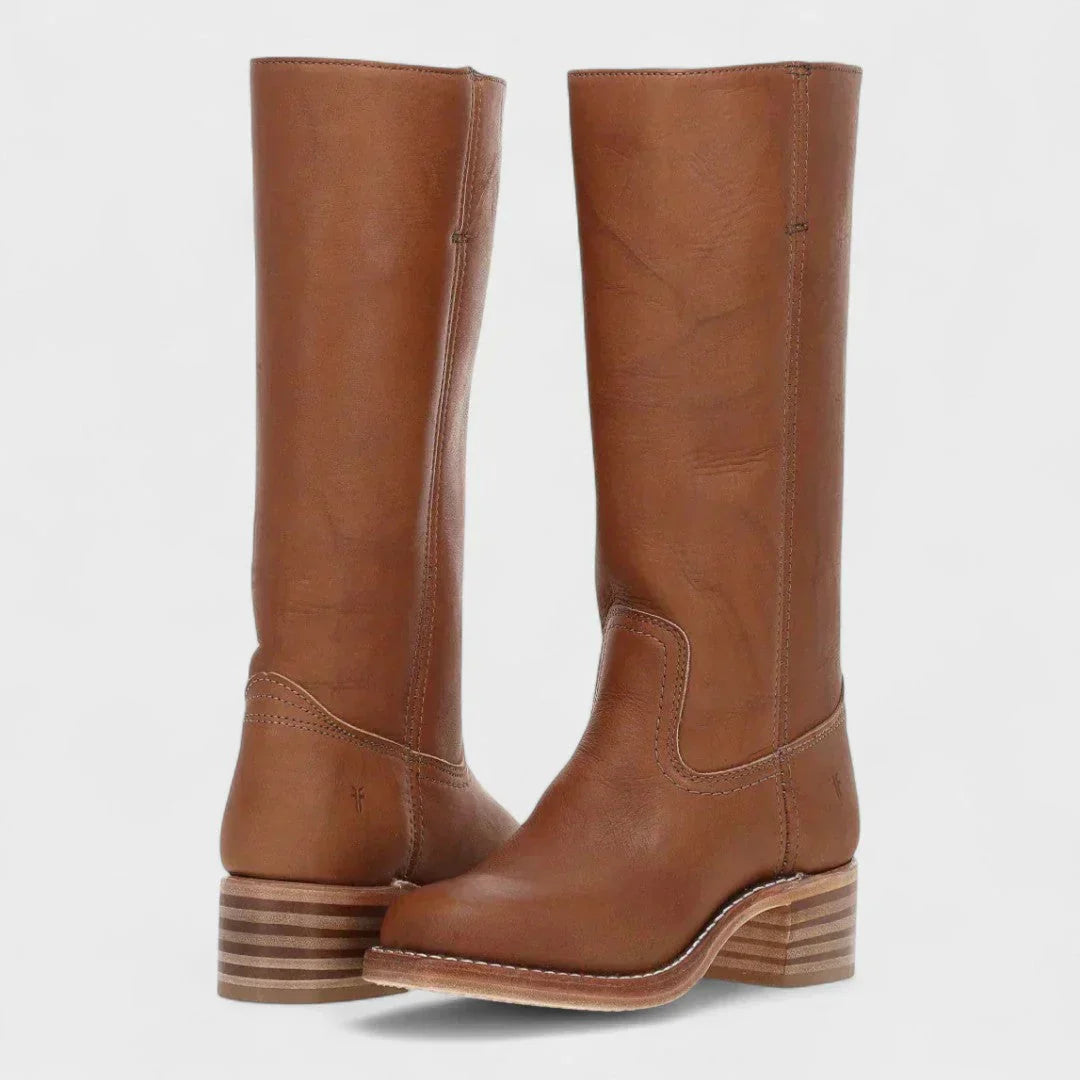 Astrid | Tall Black Orthopedic Boots