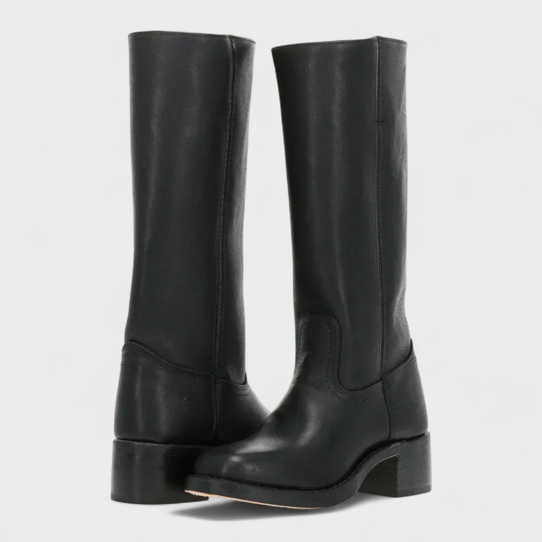 Calista | Dark Brown Tall Boots