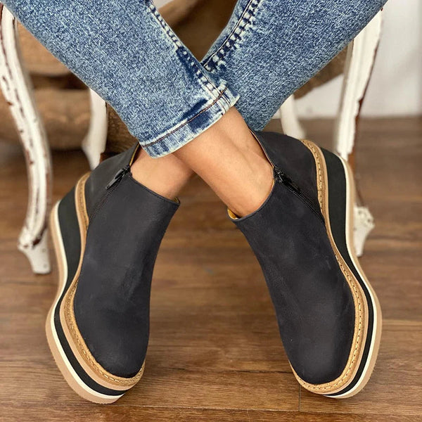 Alethea | Tan Suede Sophisticated Boots