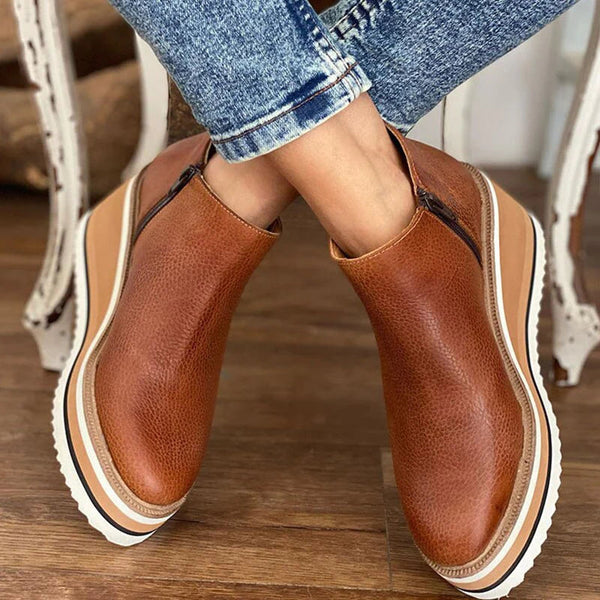 Alethea | Tan Suede Sophisticated Boots