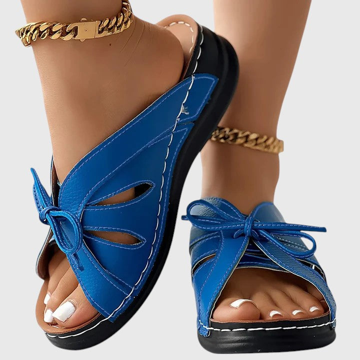 Calantha | Royal Blue Comfortable Sandals