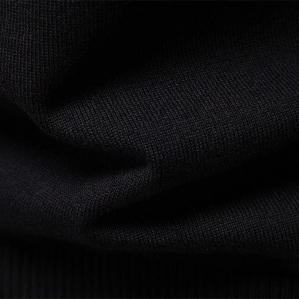 Bastien | Navy Refined Soft Knit Sweater