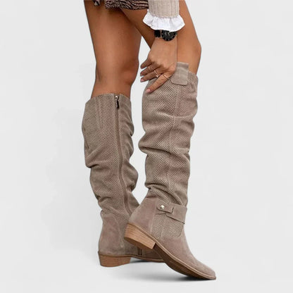 Vega | Taupe Suede Orthopedic Boots