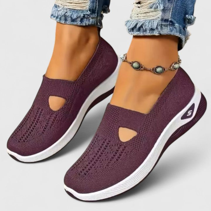 Calantha | Lavender Comfortable Sneakers