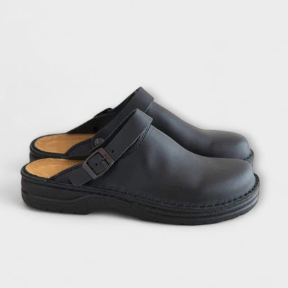 Calantha | Brown Leather Orthopedic Shoes