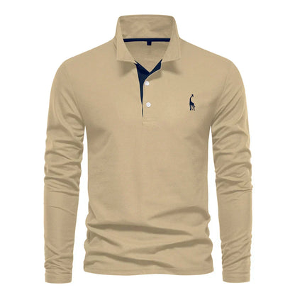 Beckett | Navy Long Sleeve Classic Warm Elegance Pullover
