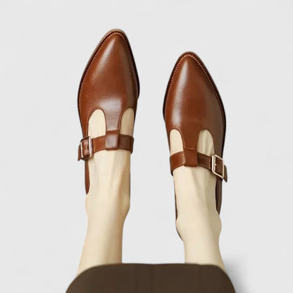 Elegant Black Cutout Shoes