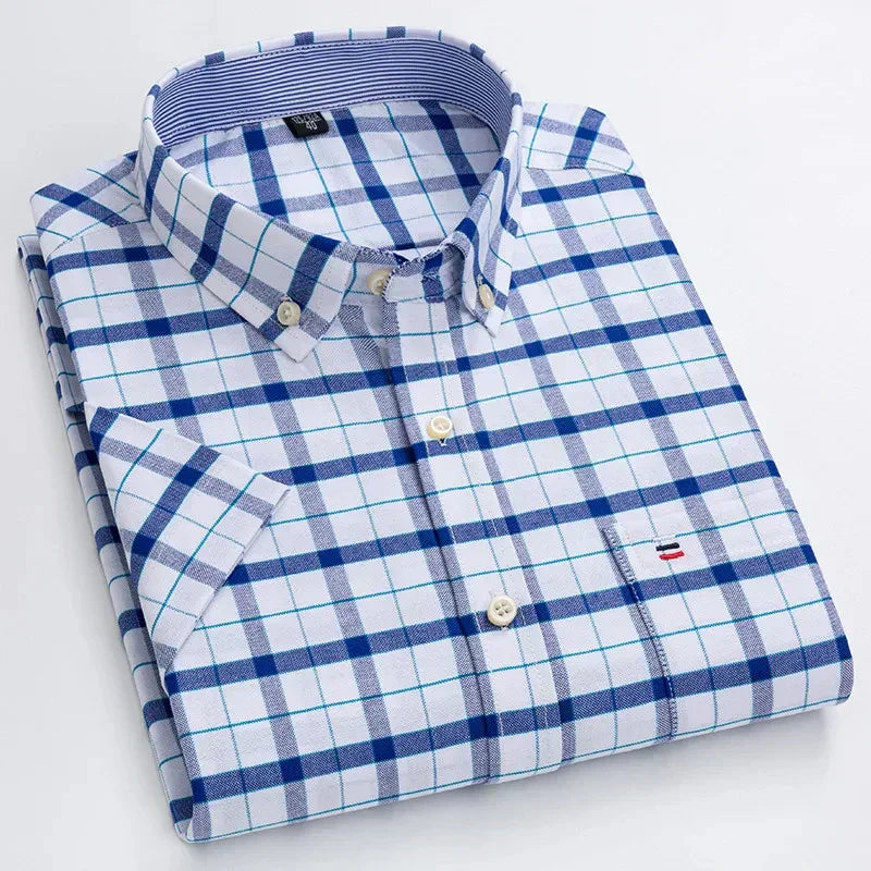 Beckett | Elegant Striped Cotton Shirt