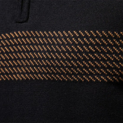 Bastian | Navy Refined Soft Knit Sweater