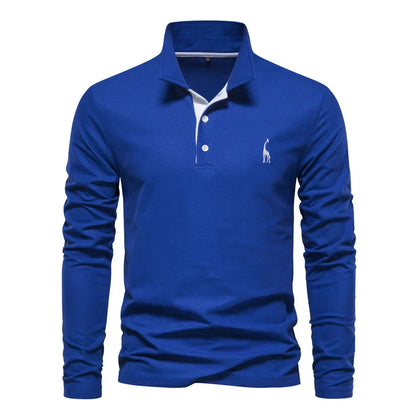 Beckett | Navy Long Sleeve Classic Warm Elegance Pullover