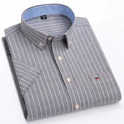 Beckett | Elegant Striped Cotton Shirt