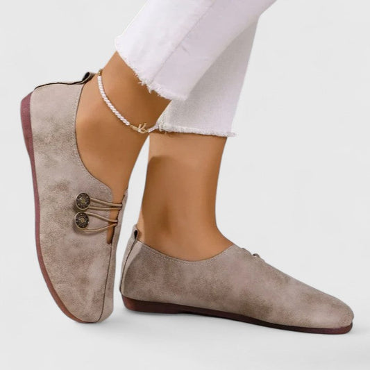 Calantha | Suede Elegant Loafers