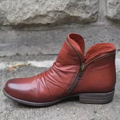 Kaida | Teal Orthopedic Ankle Boots
