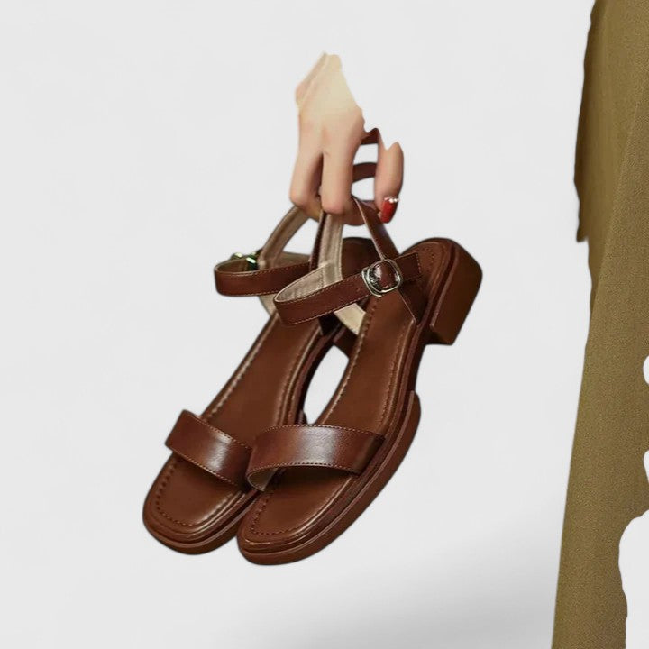 Calantha | Brown Elegant Sandals