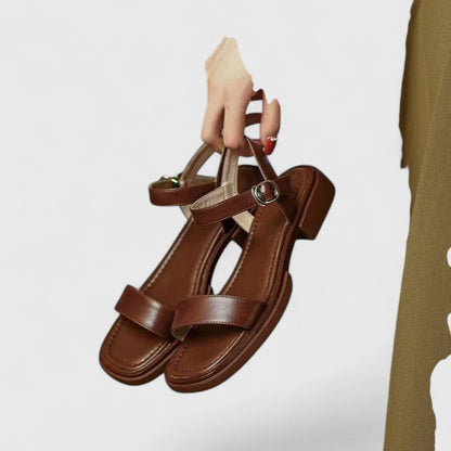 Calantha | Brown Elegant Sandals