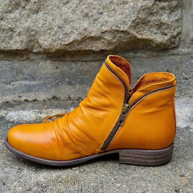 Kaida | Teal Orthopedic Ankle Boots