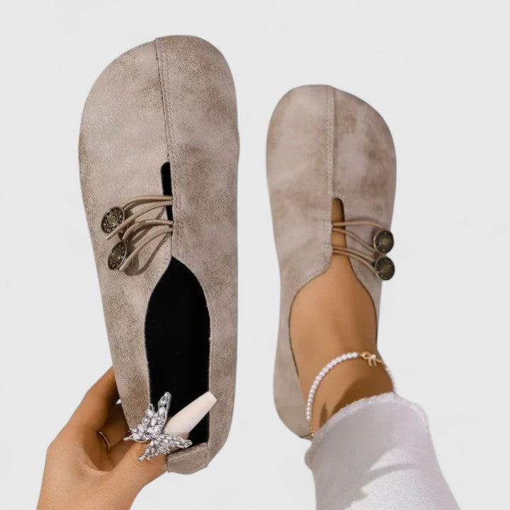 Calantha | Suede Elegant Loafers