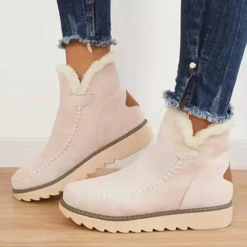Calantha | Suede Orthopedic Ankle Boots