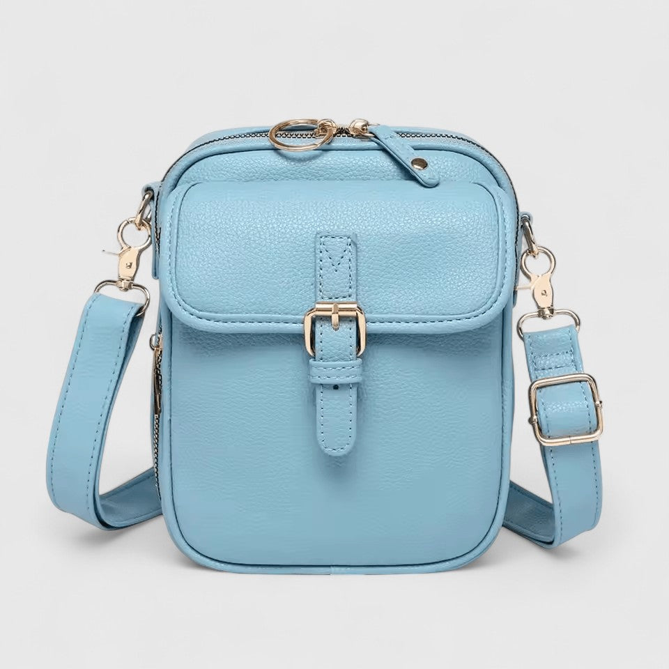 Alethea | Women’s Practical Everyday Shoulder Bag - Soft Leather, Terracotta Brown