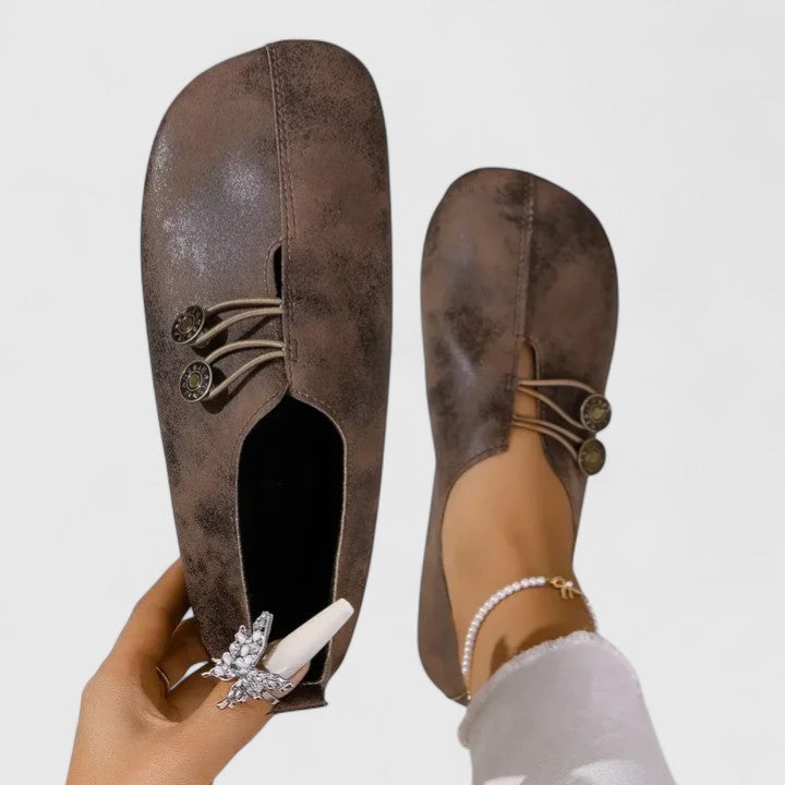 Calantha | Suede Elegant Loafers