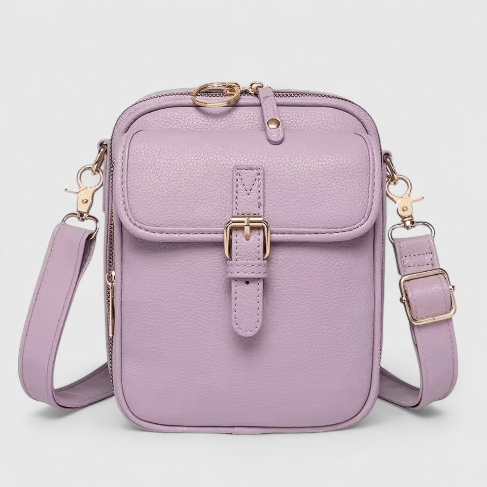 Alethea | Women’s Practical Everyday Shoulder Bag - Soft Leather, Terracotta Brown