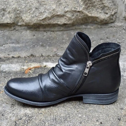 Kaida | Teal Orthopedic Ankle Boots