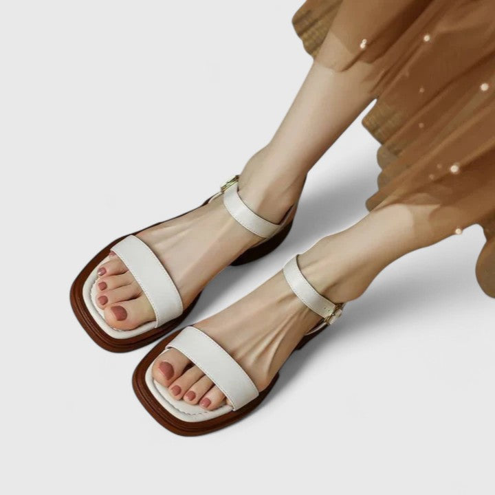 Calantha | Brown Elegant Sandals