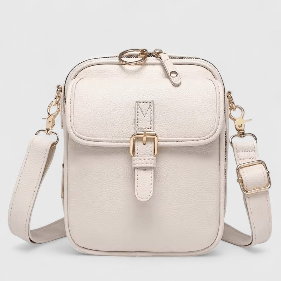 Alethea | Women’s Practical Everyday Shoulder Bag - Soft Leather, Terracotta Brown
