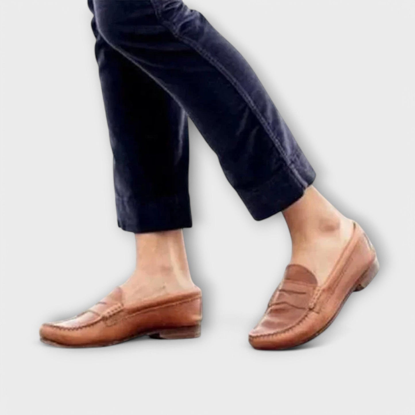 Aurelia | Tan Classic Women's Loafers