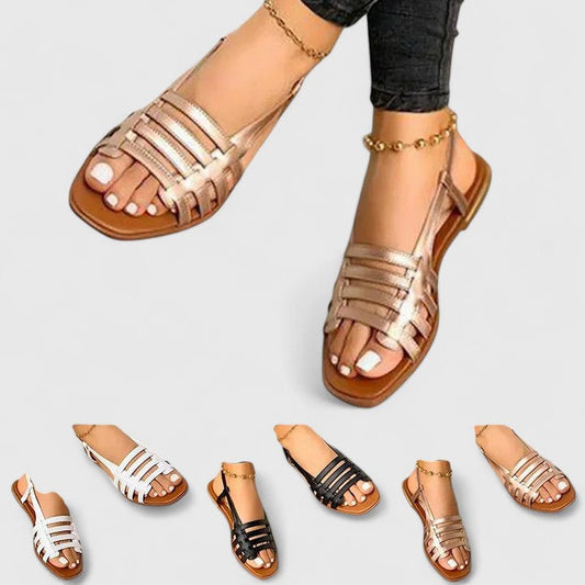 Calista | Golden Orthopedic Sandals
