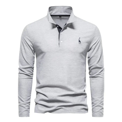 Beckett | Navy Long Sleeve Classic Warm Elegance Pullover