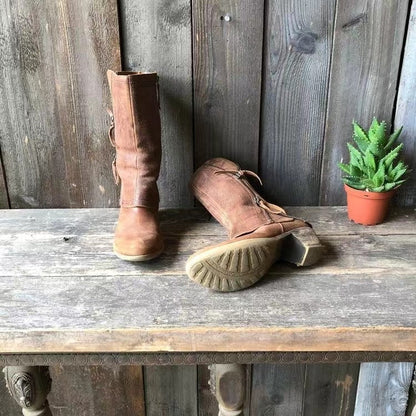 Calantha | Tan Suede Autumn Boots