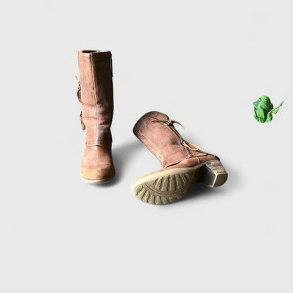 Calantha | Tan Suede Orthopedic Boots