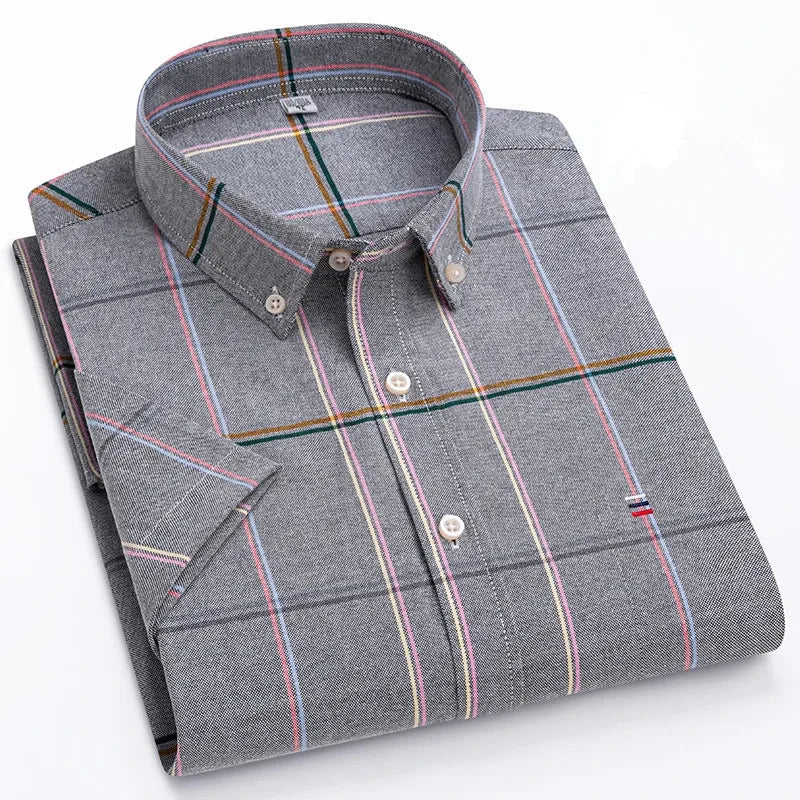 Beckett | Elegant Striped Cotton Shirt