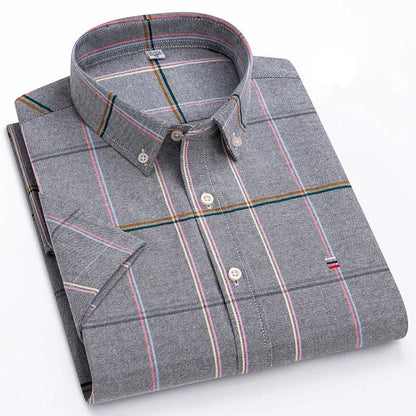 Beckett | Elegant Striped Cotton Shirt