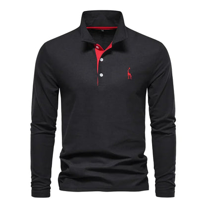 Beckett | Navy Long Sleeve Classic Warm Elegance Pullover