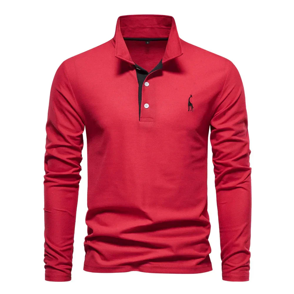 Beckett | Navy Long Sleeve Classic Warm Elegance Pullover