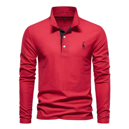 Beckett | Navy Long Sleeve Classic Warm Elegance Pullover