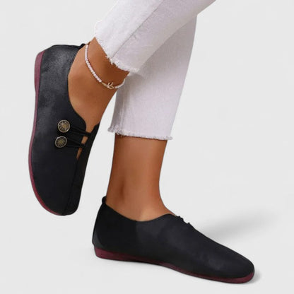 Calantha | Suede Elegant Loafers