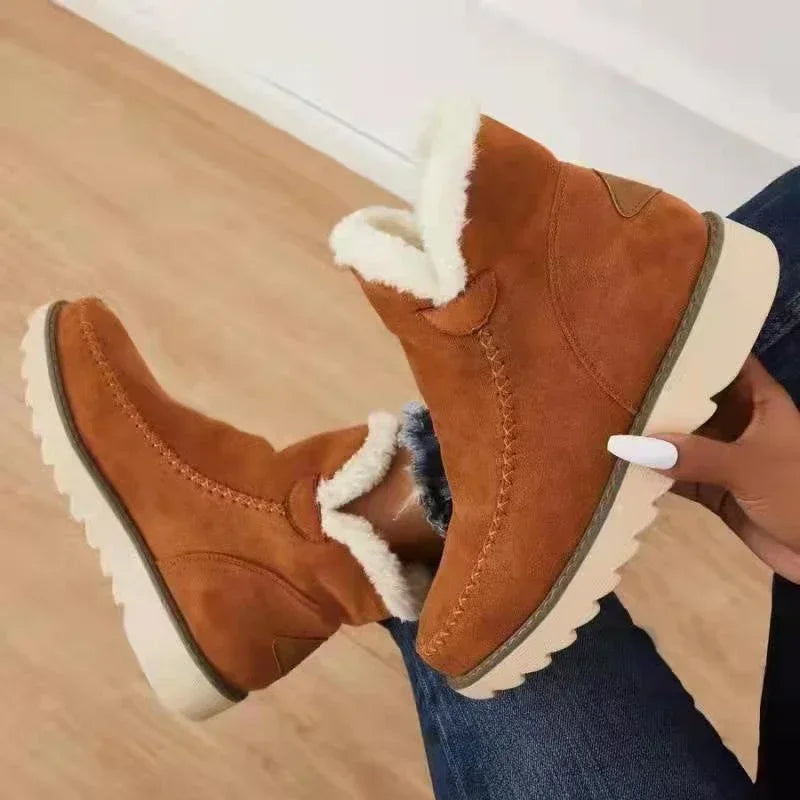 Calantha | Suede Orthopedic Ankle Boots
