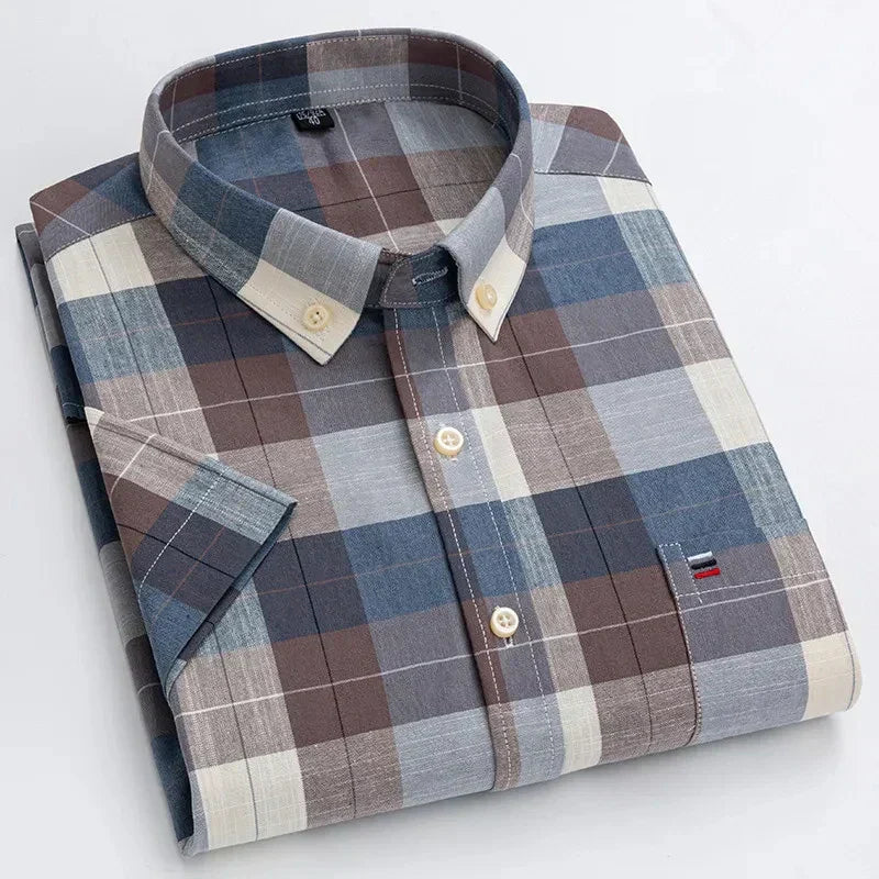 Beckett | Elegant Striped Cotton Shirt