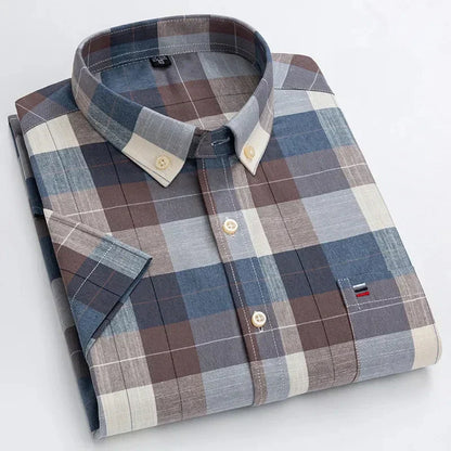Beckett | Elegant Striped Cotton Shirt