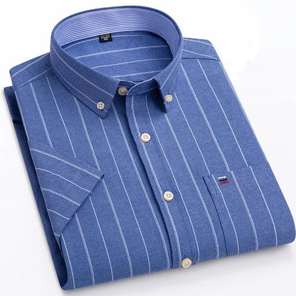 Beckett | Elegant Striped Cotton Shirt