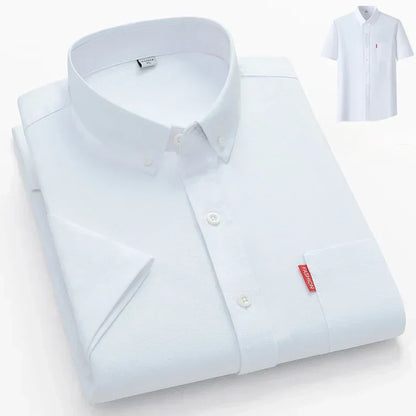 Beckett | Mint Lightweight Cotton Summer Shirt