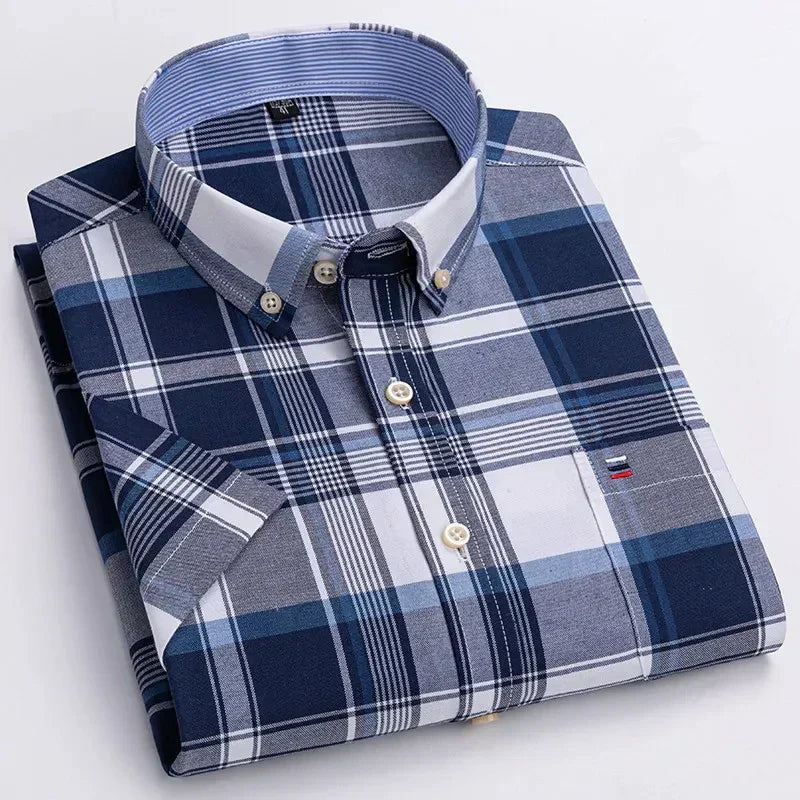 Beckett | Elegant Striped Cotton Shirt
