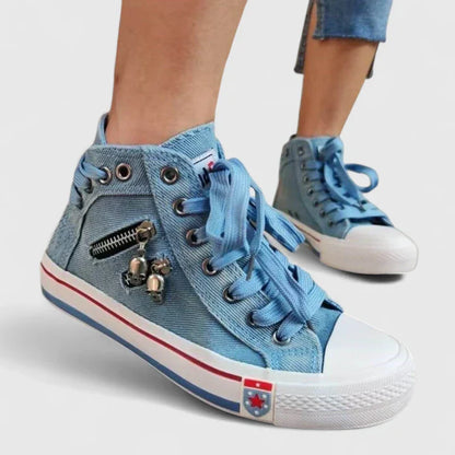 Calantha | Denim Orthopedic Shoes