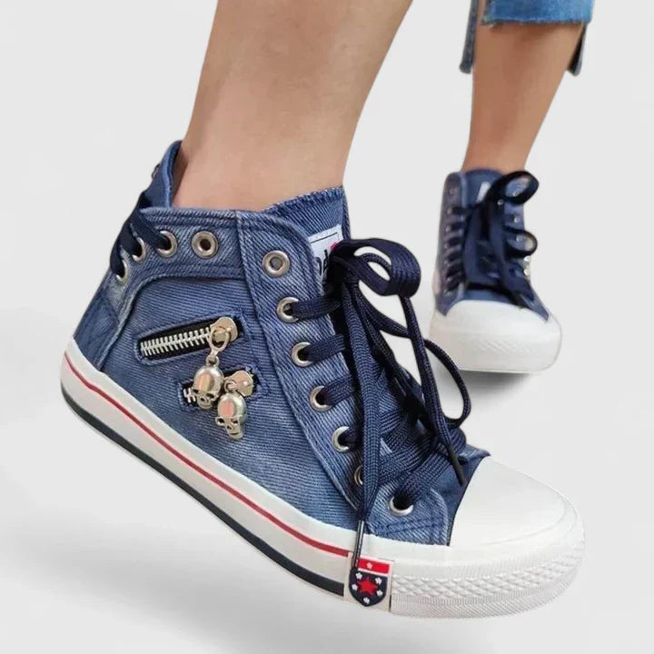 Calantha | Denim Orthopedic Shoes