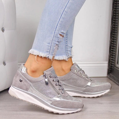 Alethea | Taupe Everyday Ease Sneakers